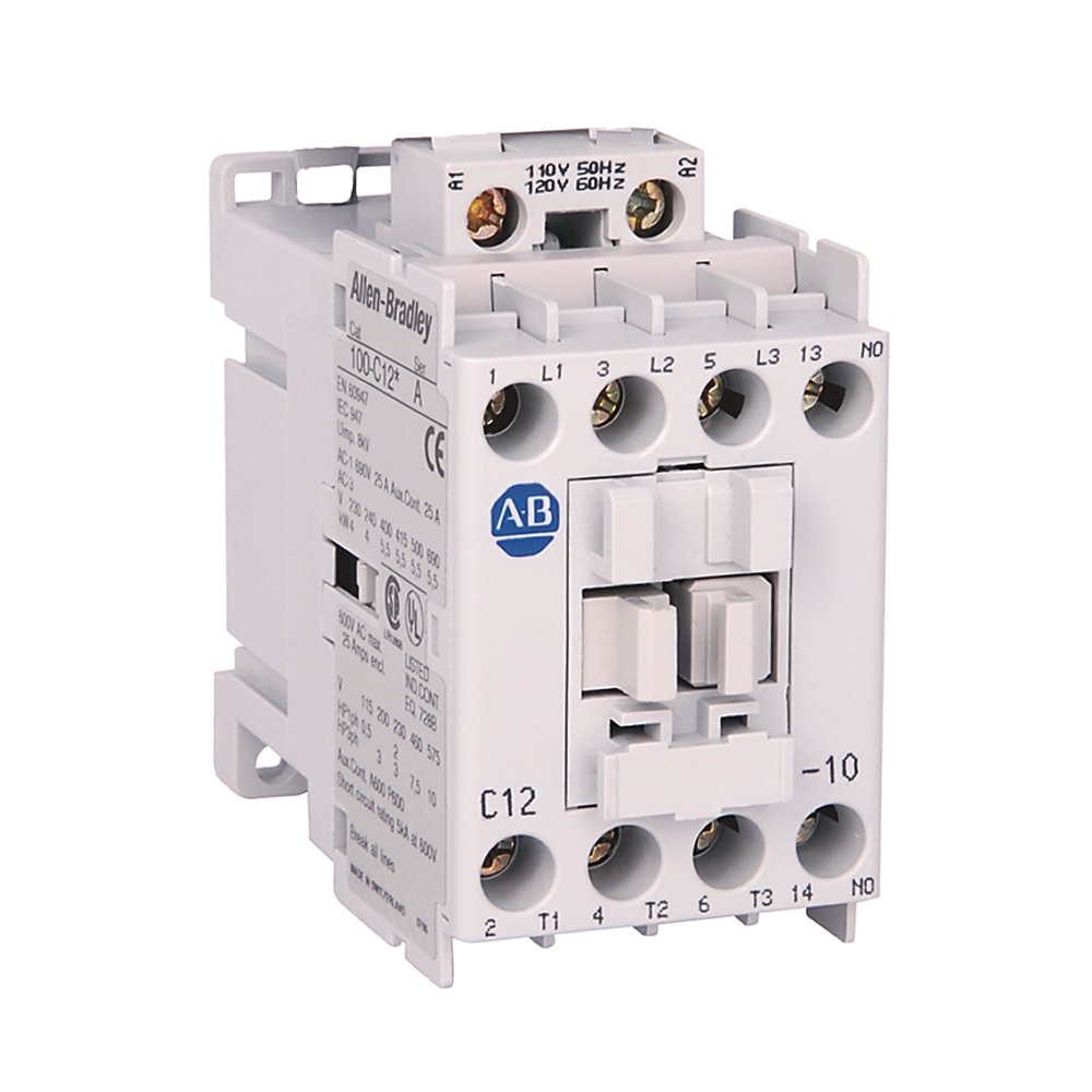 Allen Bradley brand 100-C12KF200 Contactor, 12 A
