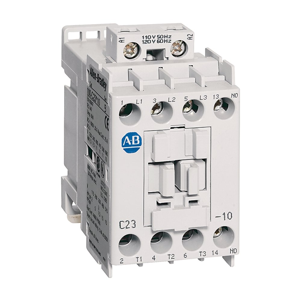 Allen Bradley brand 100-C23KF10  Contactor, 23 A, 230V AC 50/60 Hz