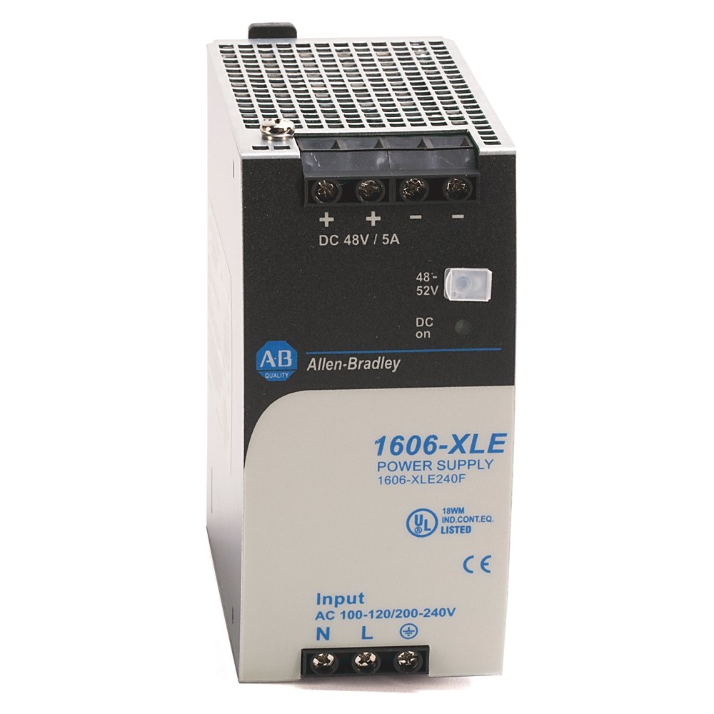Allen Bradley brand 1606-XLE80E Power Supply, 80 W, 24V DC