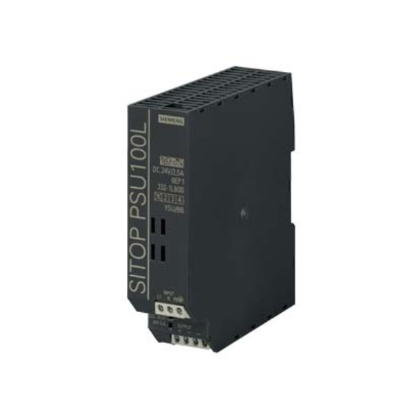 Siemens brand PLC SITOP PSU100L/1AC/24VDC/2.5A