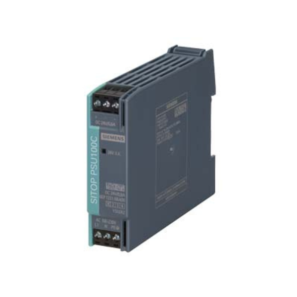 Siemens brand PLC SITOP PSU100C/1ACDC/24VDC/0.6A