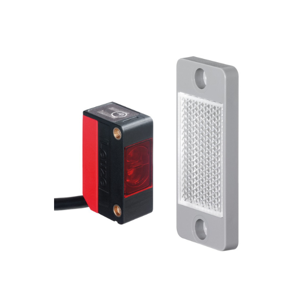 Leuze make Set PRK5.R3/2N DTKS 30x50 Polarized retro-reflective photoelectric sensor set - 50138508