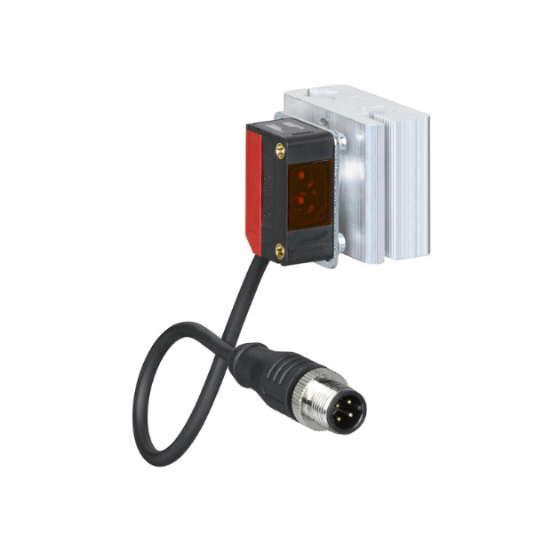 Leuze make SET PRK5/4P-200-M12+BTU200MVKT Polarized retro-reflective photoelectric sensor set - 50143912