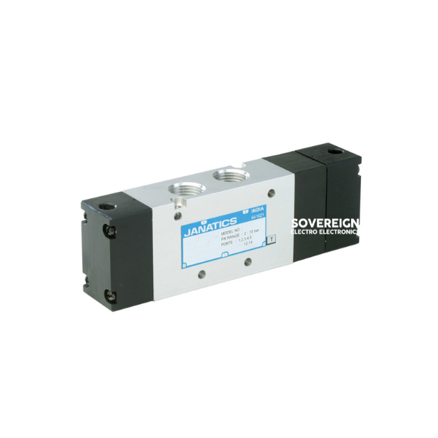 Janatics DS277EC63 1/2 -5/3 Ext. pilot sp. cen valve (Energised)