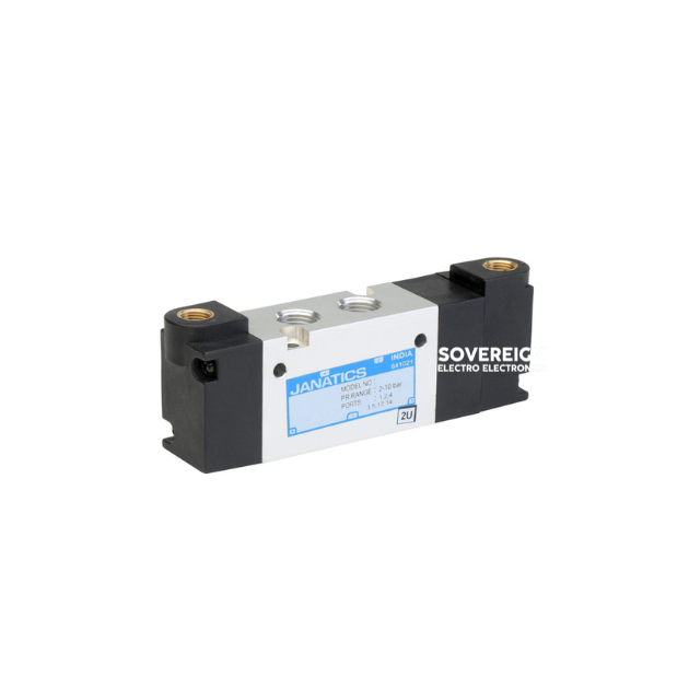 Janatics DS275EC61 1/4 -5/3 Ext. pilot sp. cen valve (Energised)