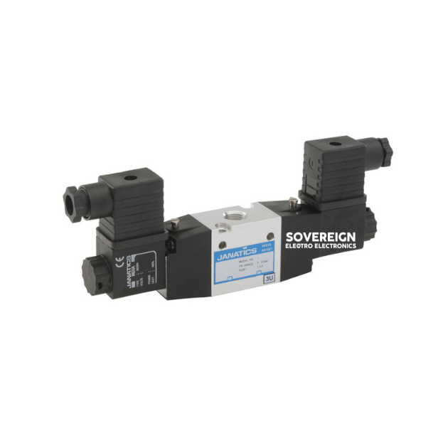 Janatics DS245SS61-D 1/4 -3/2 NC,48V AC Double Sol. valve