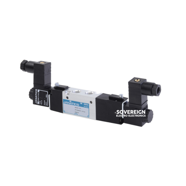 Janatics DS267SC63-B 1/2 -5/3,110V AC Sol. sp. cen valve (Blocked)