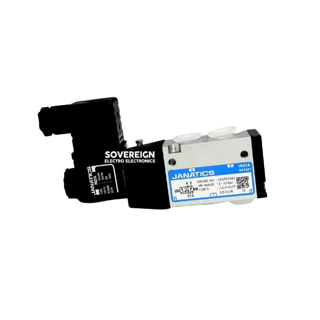 Janatics DS255SR61-D 1/4 -5/2,48V AC Single Sol. sp. return valve