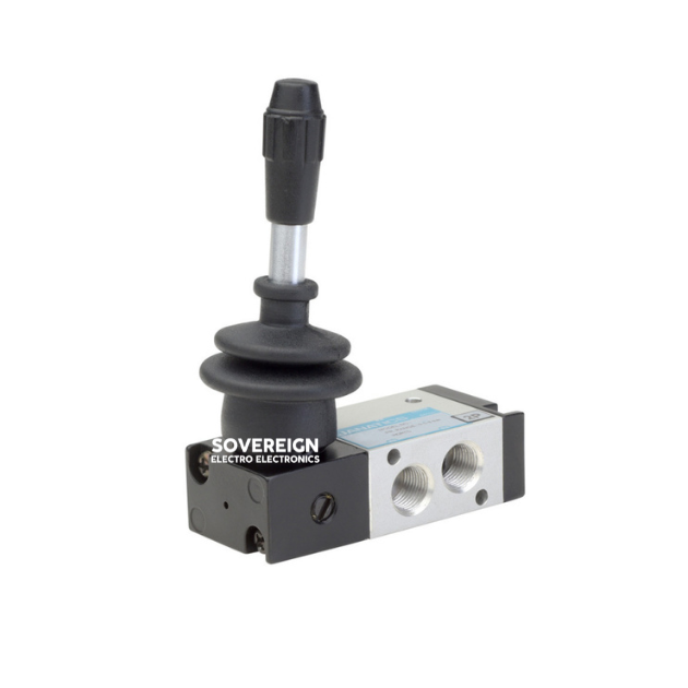 Janatics DS247HR63 1/2 -3/2 NC Hand lever sp. return valve