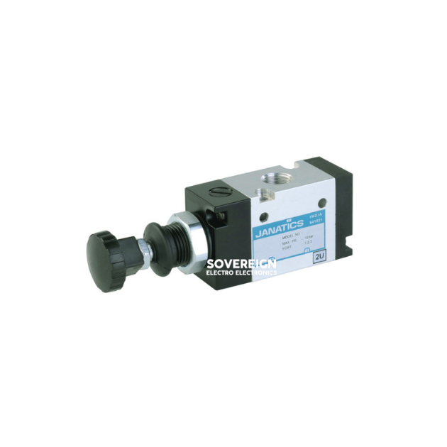 Janatics DS257PD63 1/2 -5/2 Push Pull detent valve