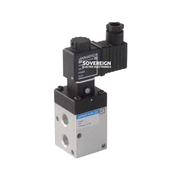 Janatics DP145SR61-D 1/4 -3/2 NC,48V AC Single Sol.sp.return valve