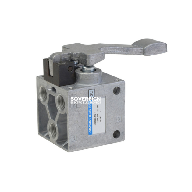 Janatics DP045N61 3/2NC FINGER LEVER VALVE-1/4