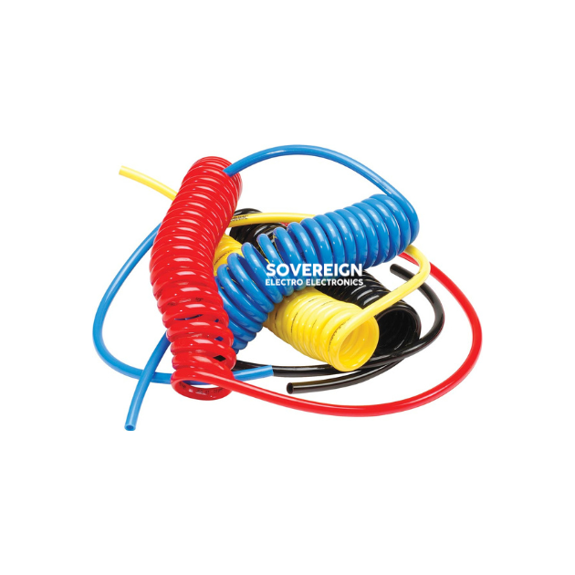 Janatics WHC10Y10-12 Coiled Tube(PU) OD10(Yellow 12m)