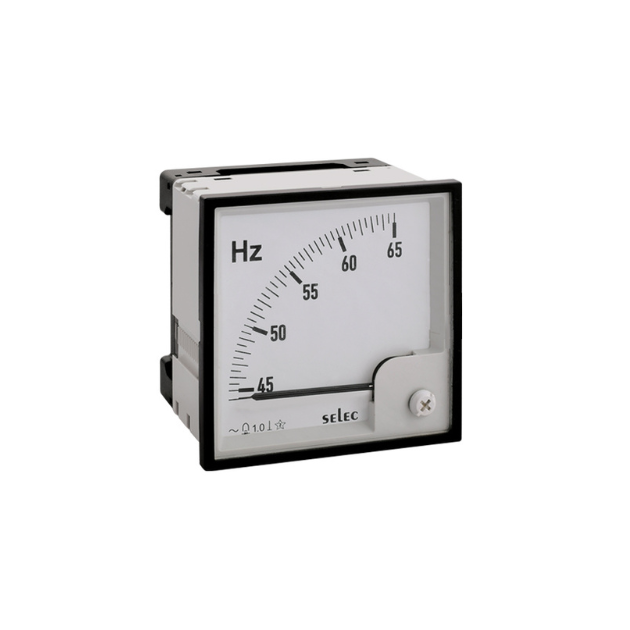 Selec make AM-Hz-3-45-65-440V-CE Analog Frequency Meter