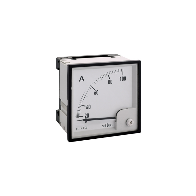 Selec make AM-I-D-2-100A-CE Analog Ammeter