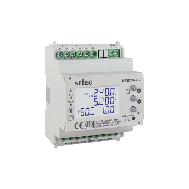 Selec make MFM384-R-C-CE Multifunction Meter