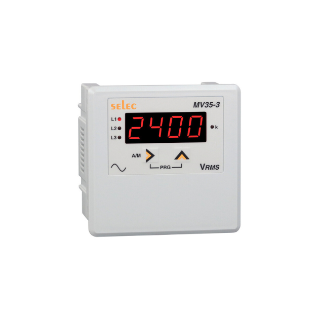 Selec make MV35-1-G-40/300V-CE Digital Voltmeter