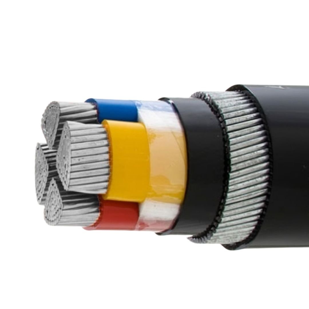 POLYCAB_Brand_240SQMM X_3.5_CORE-Aluminium_Armoured_Underground_Cable