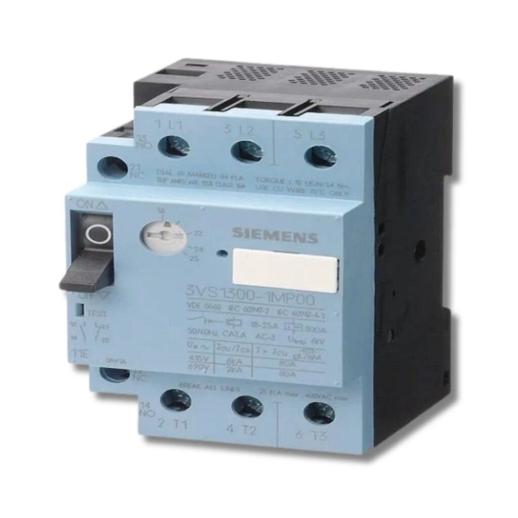 SIEMENS 3VS Motor Protection Circuit Breakers