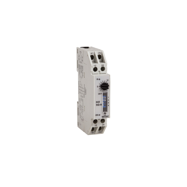 Selec make 642SQ-A Din Rail Timers - 17.5 mm