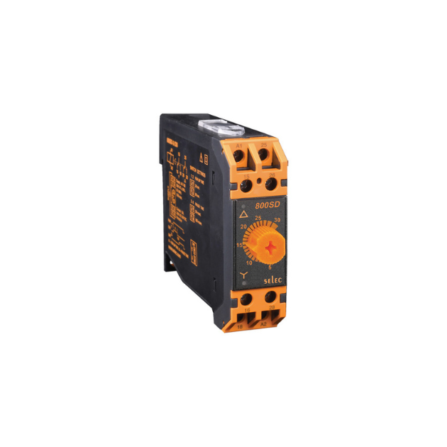 Selec make 800SD-2-110 Din Rail Timers - 22.5 mm