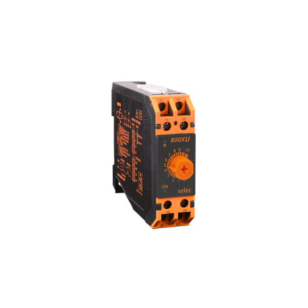 Selec make 800XU Din Rail Timers - 22.5 mm