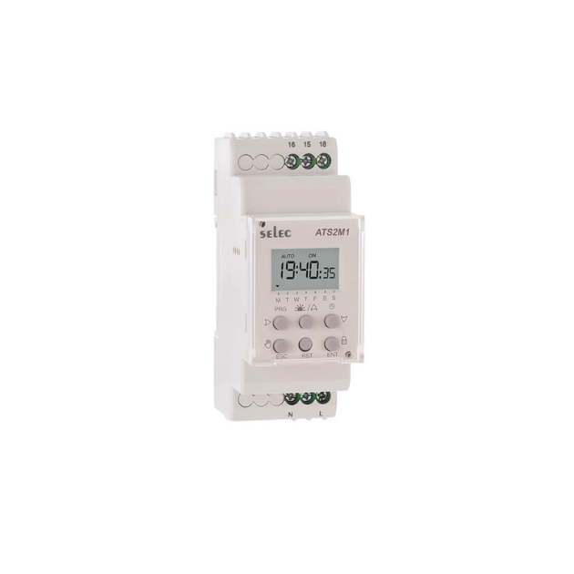 Selec make ATS2M1-1-16A-230V-CE Digital Time Switch