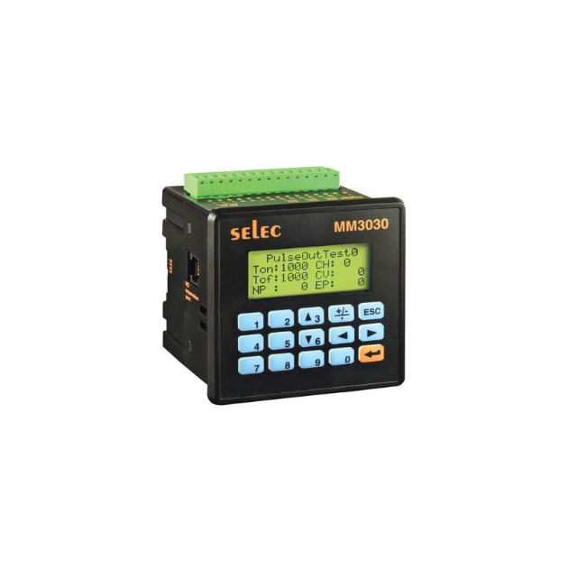 Selec make MM3030-4-V2 Fixed IO PLC - Panel & Rail Mount Series
