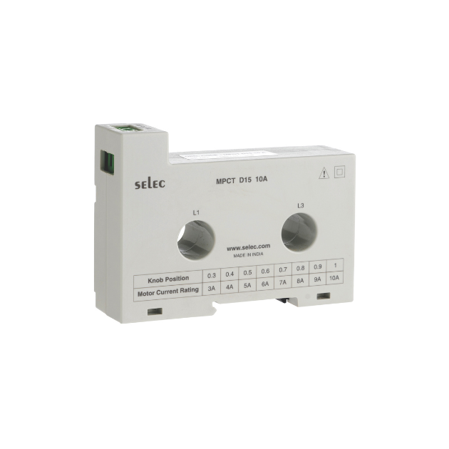 Selec make MPCT D15 80A Motor & Pump Protection Relay Accessory