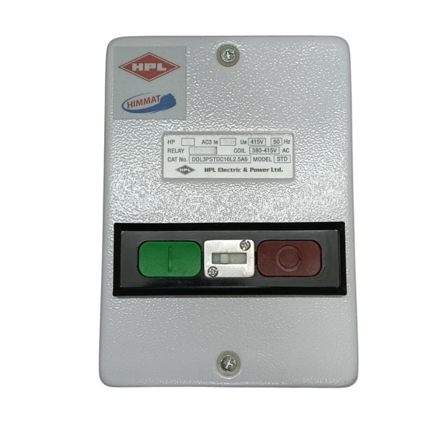HPL_25A_15HP_three_phase_DOL_starter