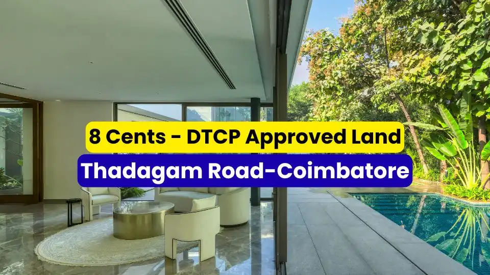 DTCP Approved Residential Plot in Thadagam Road, Coimbatore